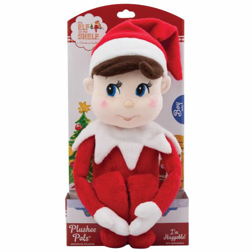 Elf on The Shelf Plushee Pals Light Skinned Boy Figure Soft Toy Plush Christmas for sale online